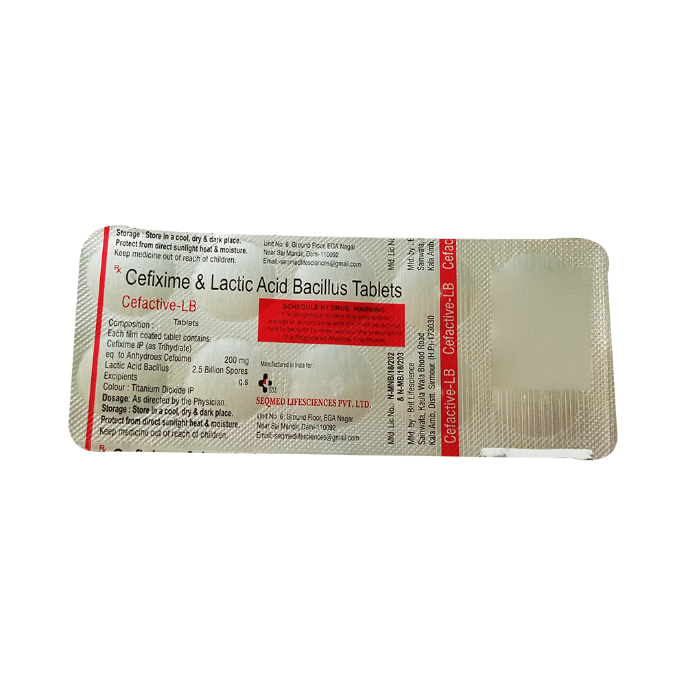 Cefactive-LB Tablet - Image 4