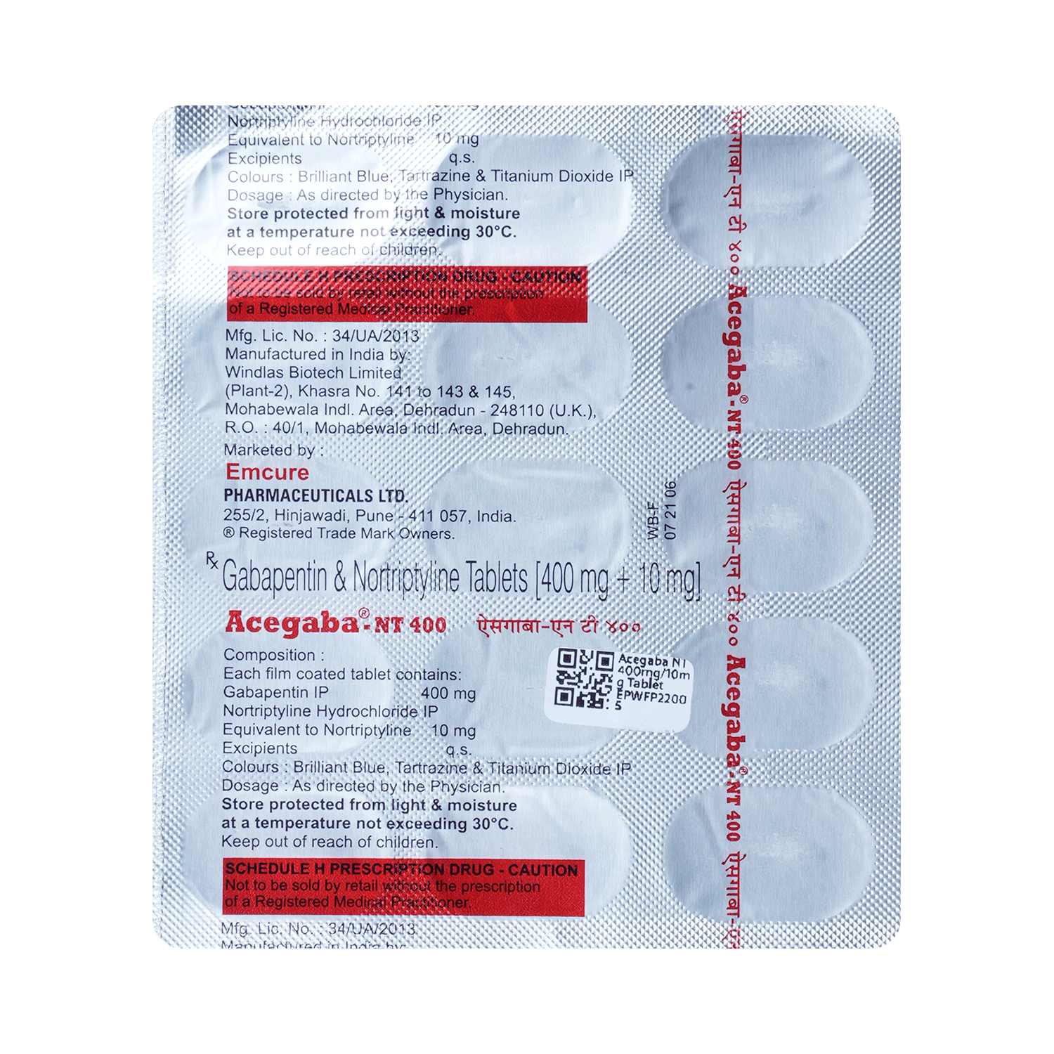 Acegaba NT 400mg/10mg Tablet - Image 5