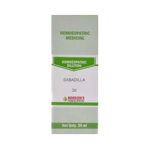 Bakson's Homeopathy Sabadilla Dilution 30