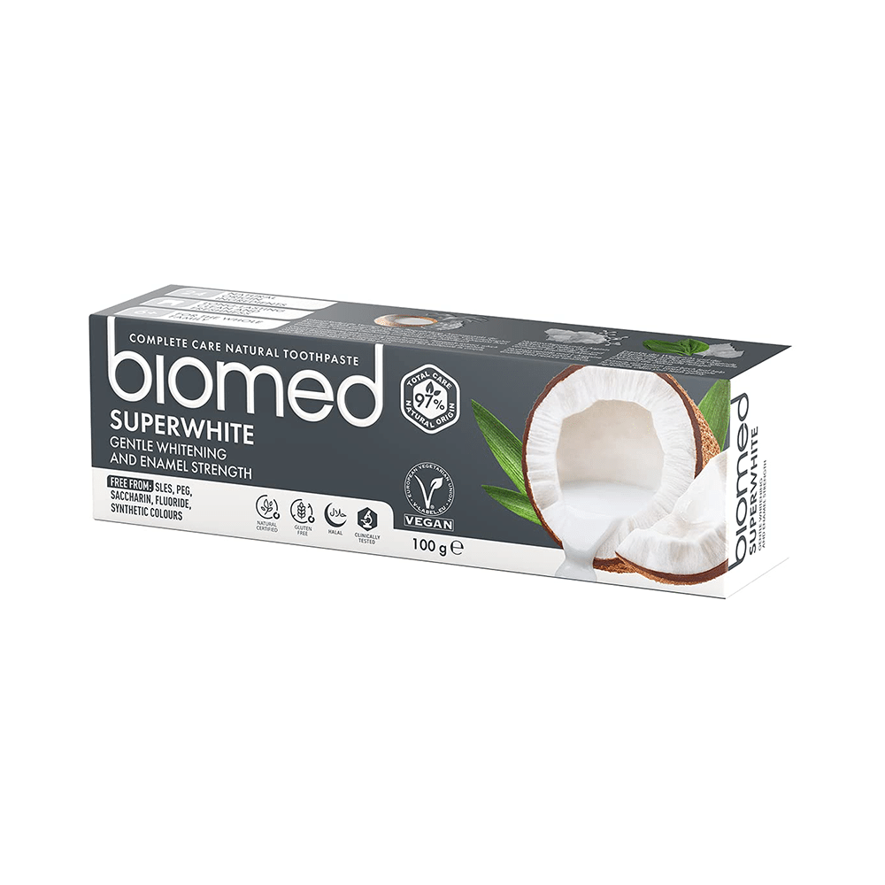 Biomed Complete Care Natural Toothpaste (100gm Each) Superwhite - Image 2