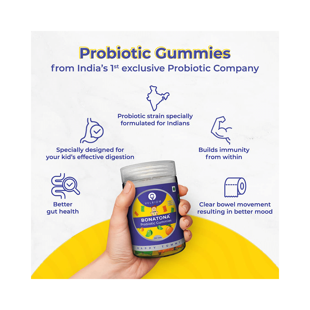 Velbiom Bonatona Probiotic Gummies - Image 4