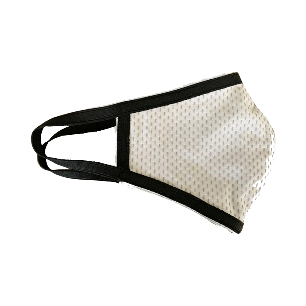 Masks4U Breatheasy Mask Black & White Kantha - Image 2