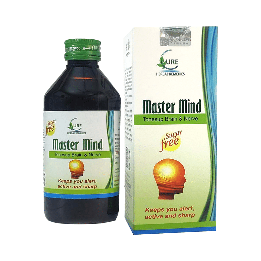 Cure Herbal Remedies Master Mind Syrup Sugar Free - Image 3