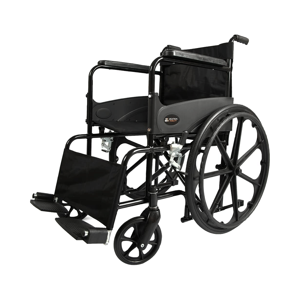 Arcatron Mobility FSS101 Everyday Foldable Wheelchair - Image 1