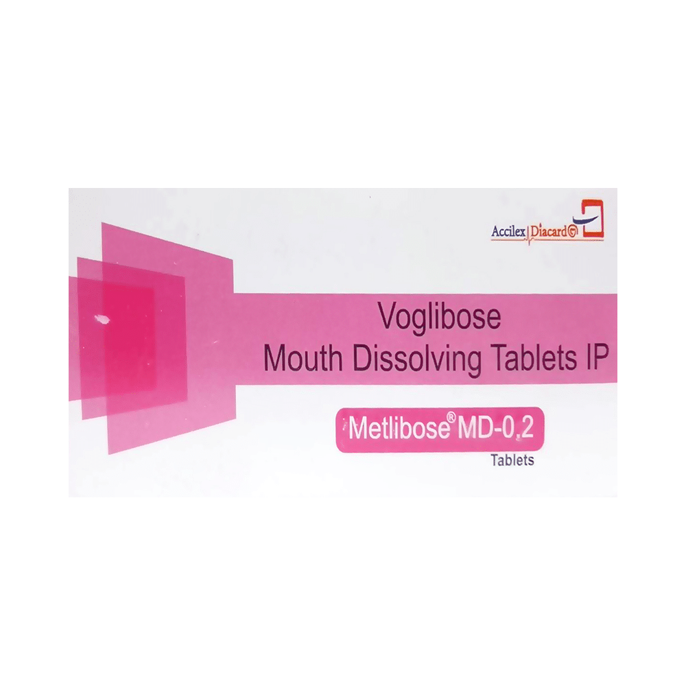 Metlibose 0.2mg Tablet MD - Image 1