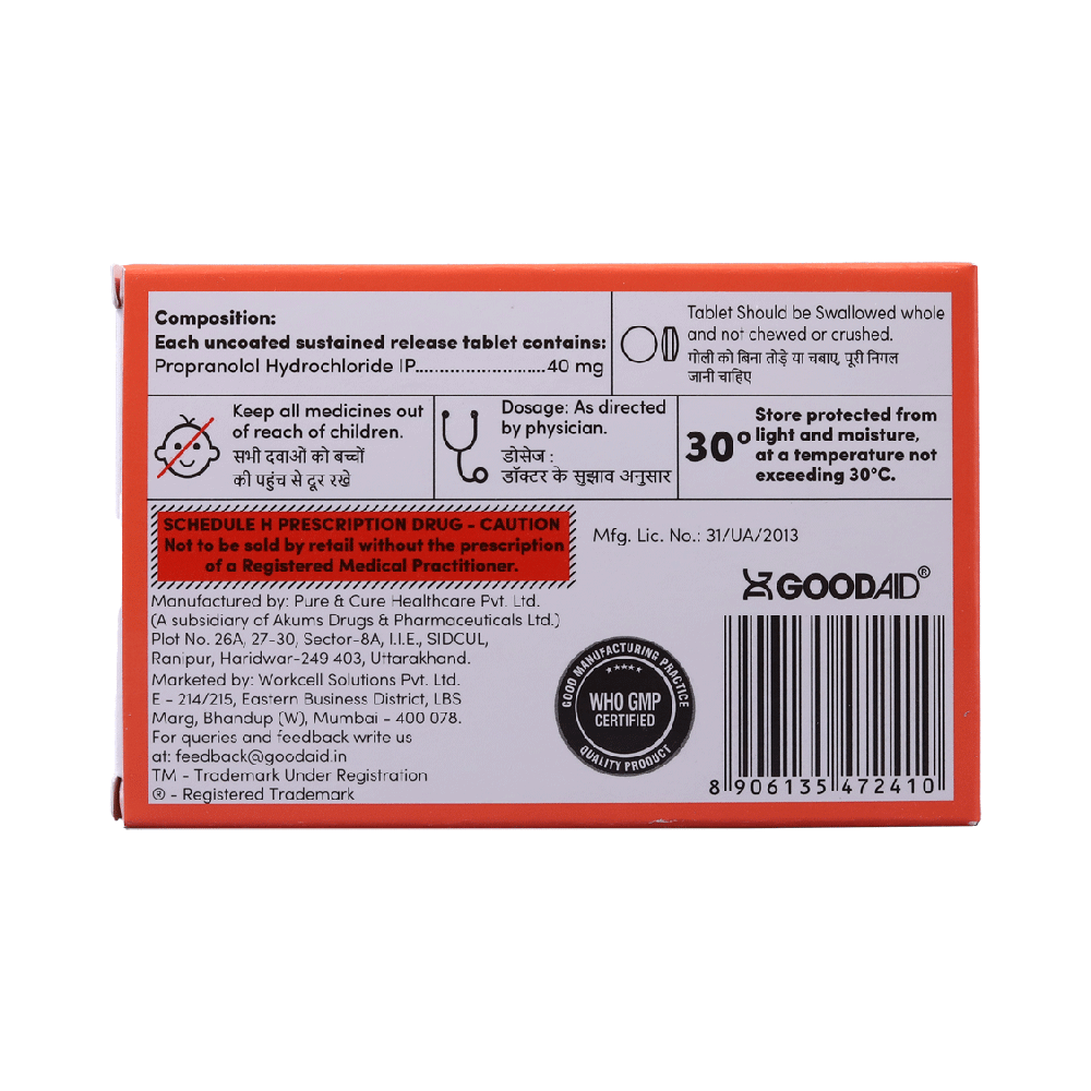 Goodbloc LA 40 Tablet SR - Image 2