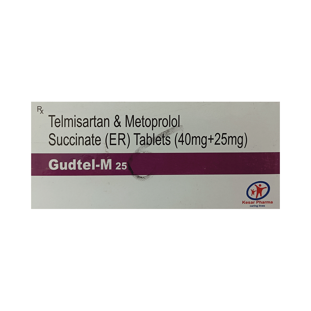 Gudtel-M 25 Tablet ER - Image 1