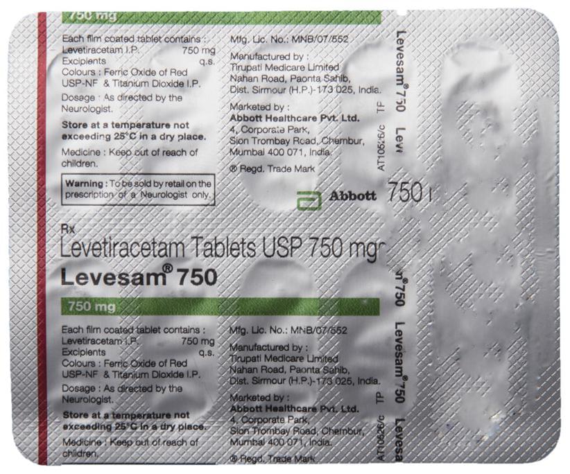 Levesam 750 Tablet - Image 2