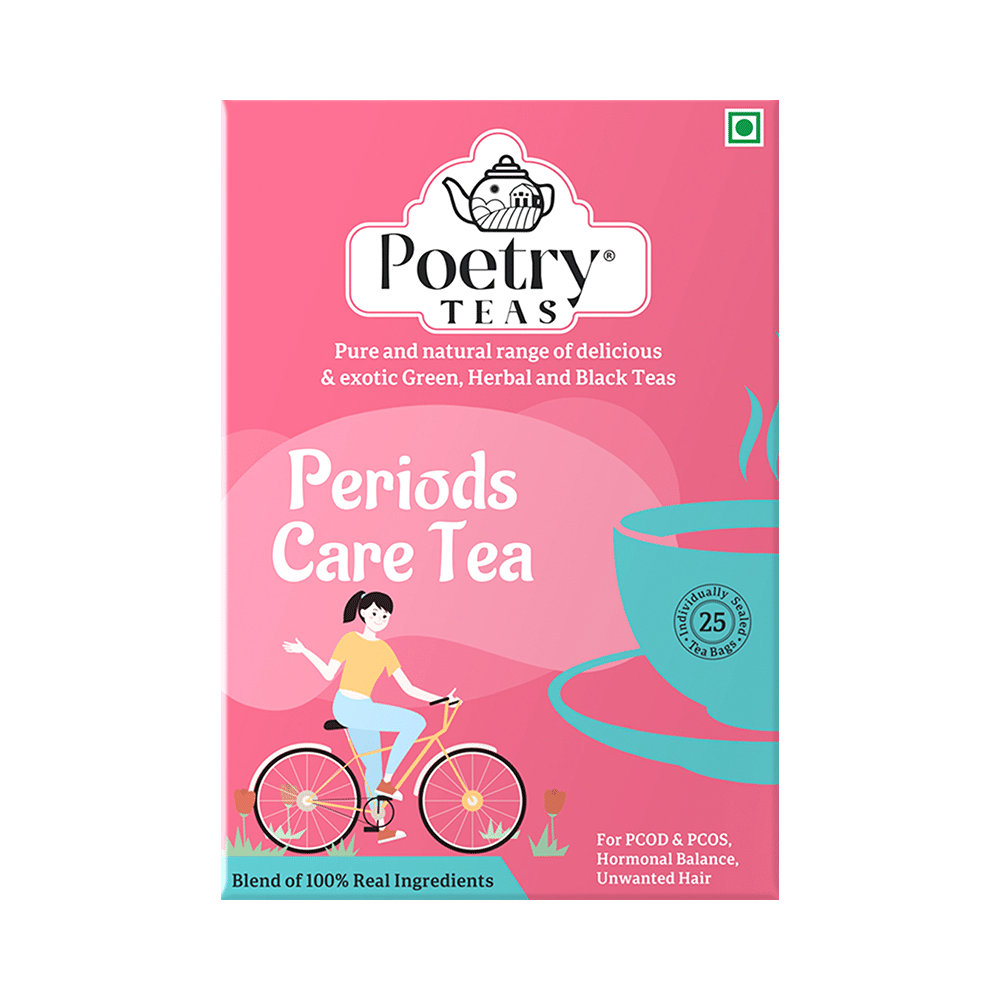 Poetry Teas Periods Care Tea Bag (1.8gm Each) - Image 1
