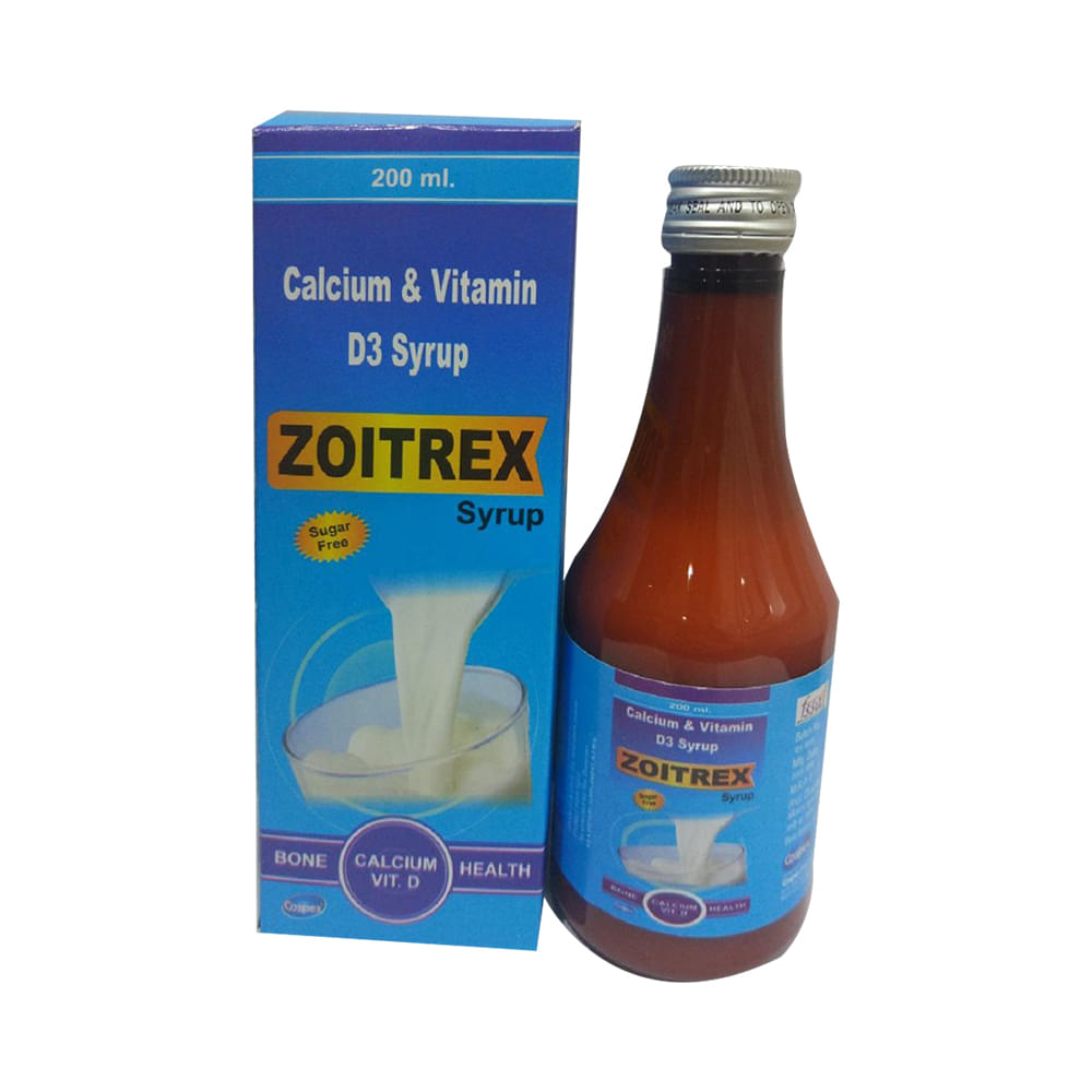 Cospex Zoitrex Syrup Sugar Free - Image 1