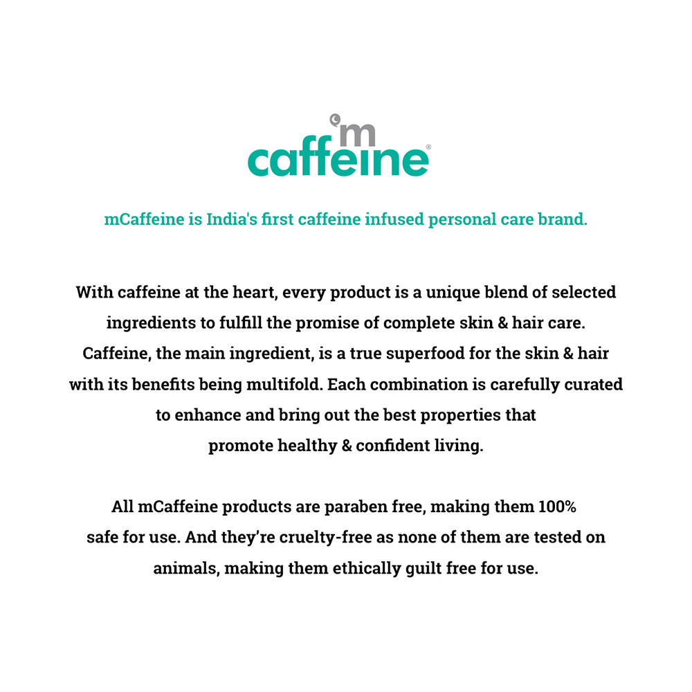 mCaffeine Daily Body Care Kit (Naked & Raw Coffee Body Lotion 200ml & Coffee Body Wash 300ml) - Image 7