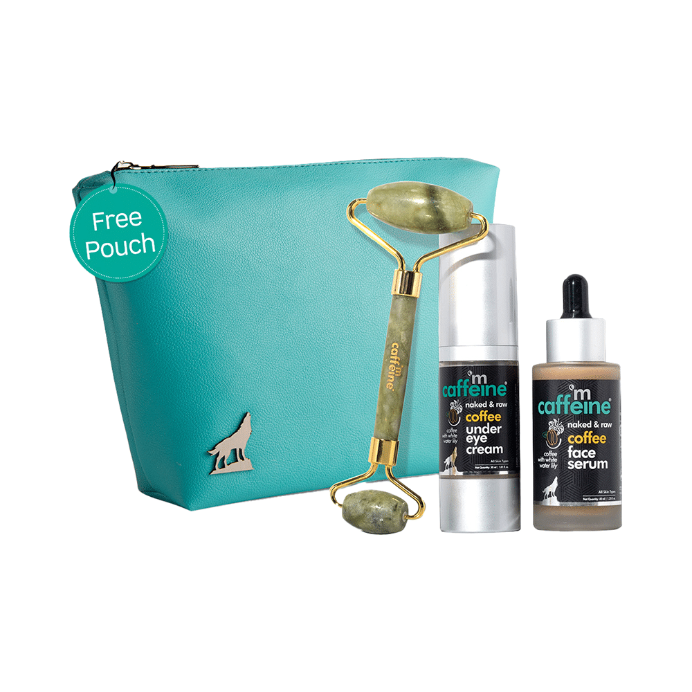 mCaffeine Coffee Hydrating & De-Puffing-Jade Roller Regime
