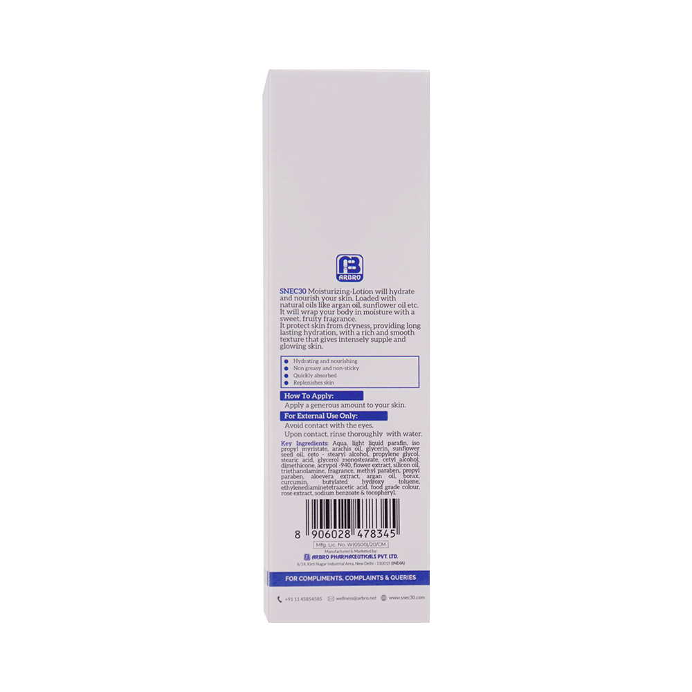 Snec30 Curcumin Moisturizing Lotion - Image 2