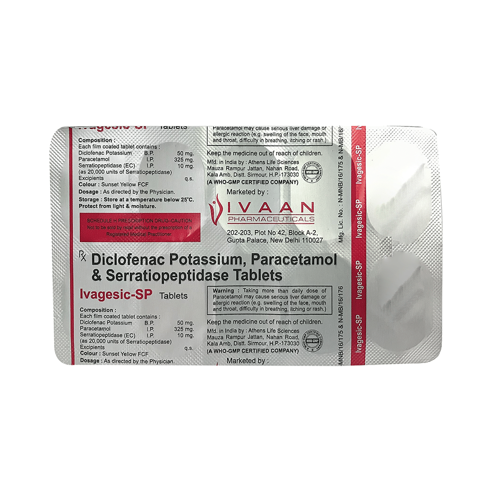 Ivagesic-SP Tablet - Image 1