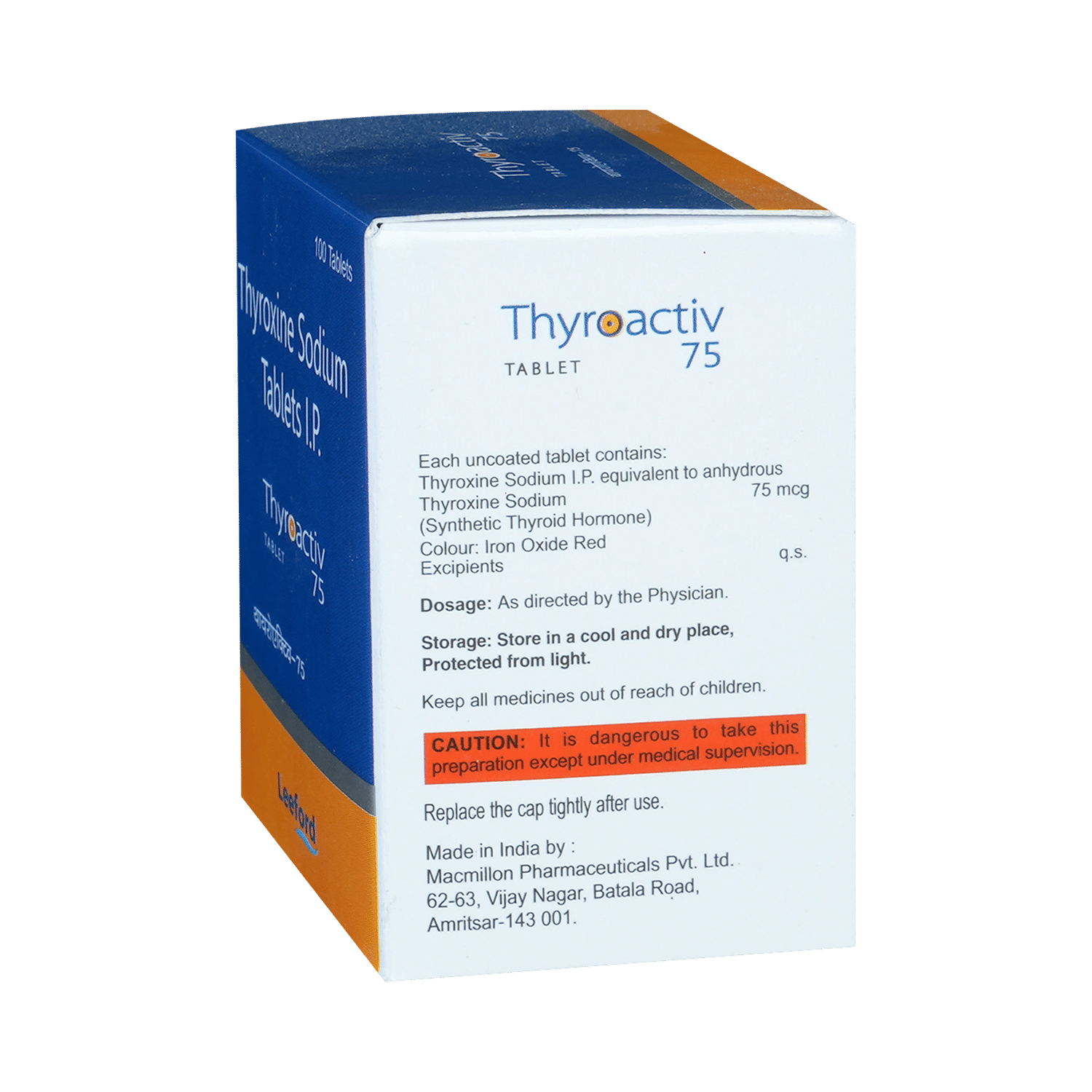 Thyroactiv 75 Tablet - Image 3