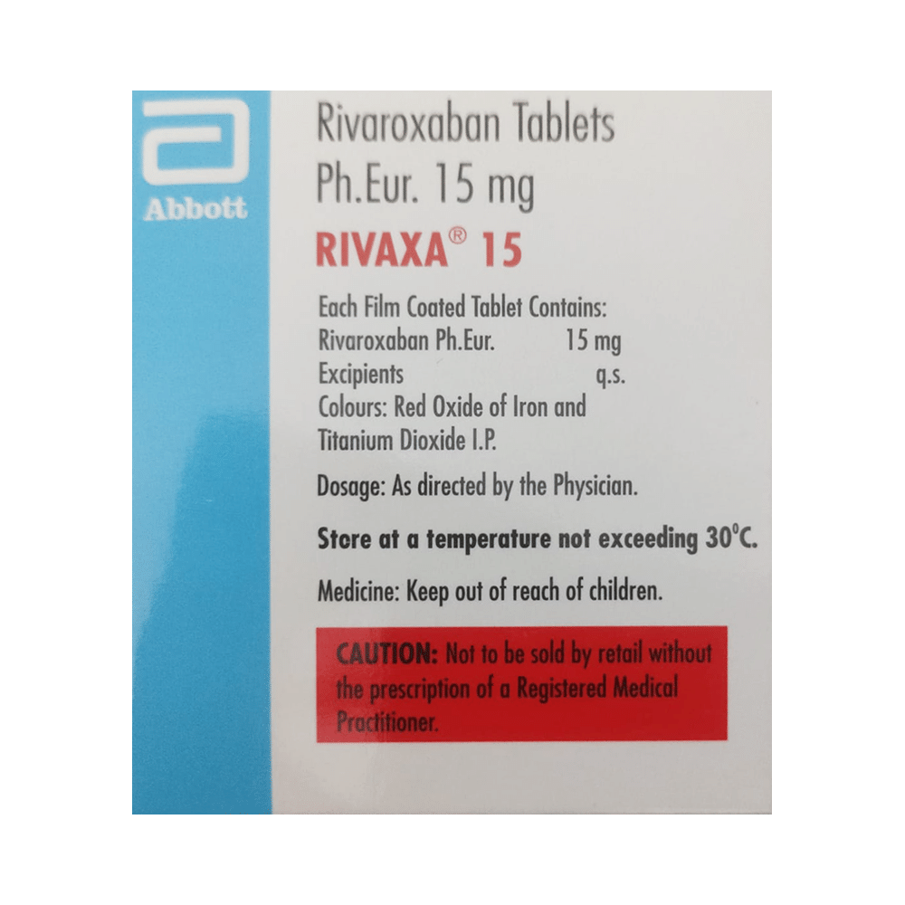 Rivaxa 15mg Tablet - Image 2