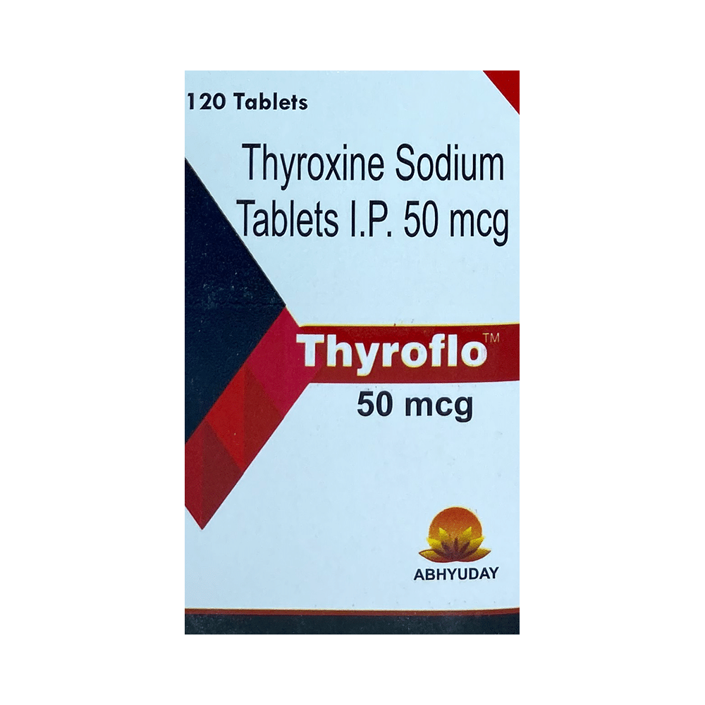 Thyroflo 50mcg Tablet - Image 1