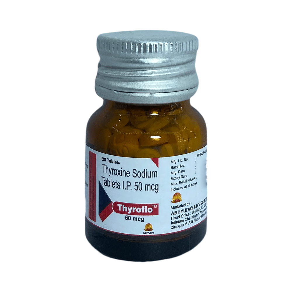 Thyroflo 50mcg Tablet - Image 4