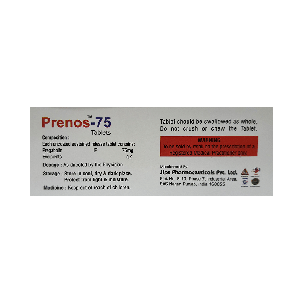 Prenos 75 Tablet SR - Image 2
