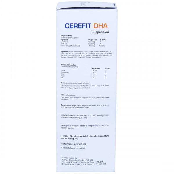 Cerefit Dha Mix Fruits Suspension - Image 3