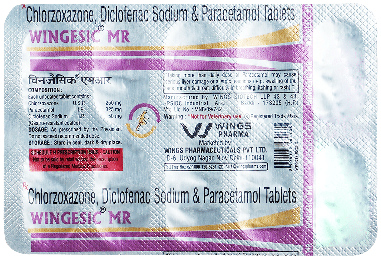 Wingesic MR Tablet - Image 1