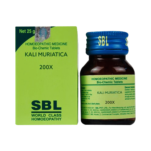 SBL Kali Muriaticum Biochemic Tablet 200X - Image 1
