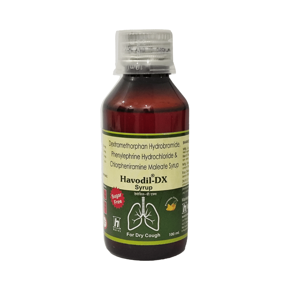 Havodil-DX Syrup Pineapple Sugar Free