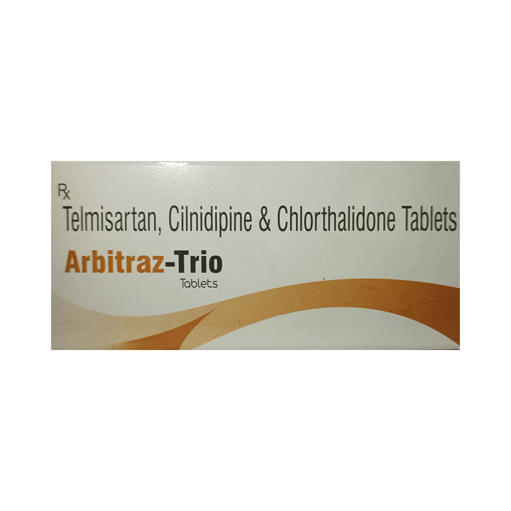Arbitraz Trio 40mg/10mg/12.5mg Tablet