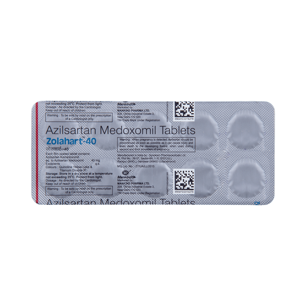 Zolahart 40 Tablet - Image 5