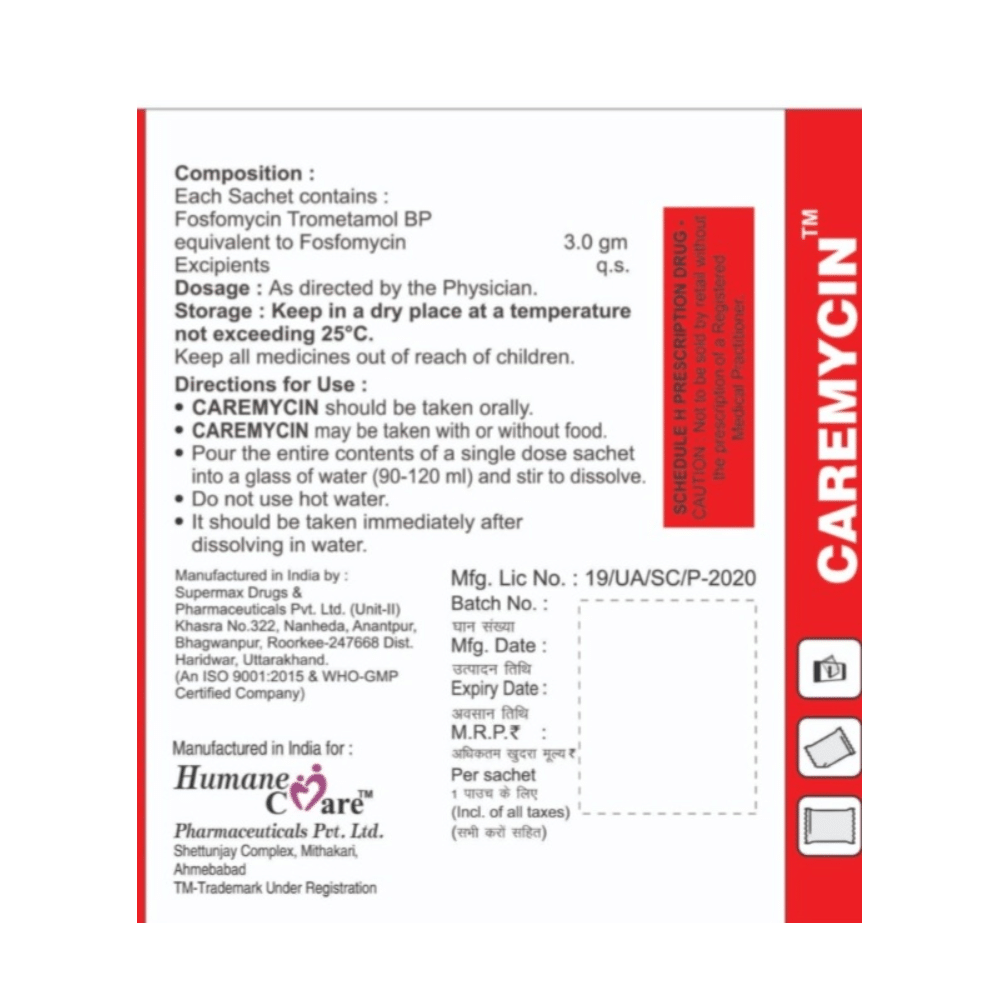 Caremycin Sachet - Image 2