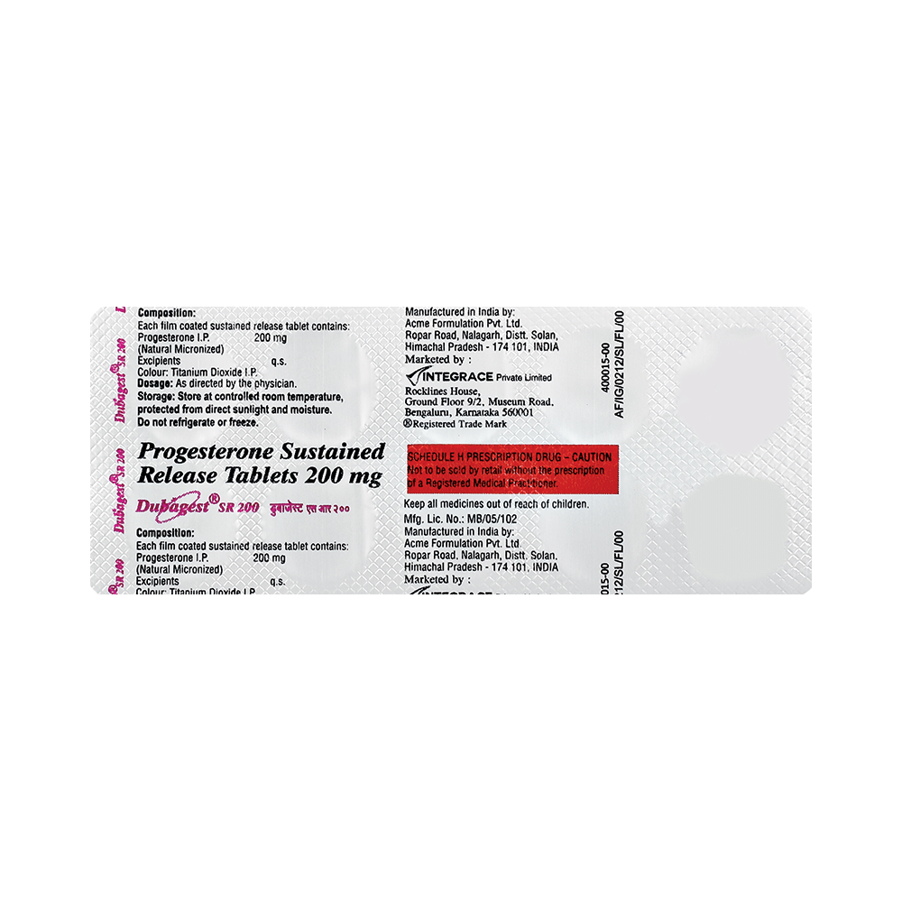 Dubagest SR 200 Tablet - Image 4