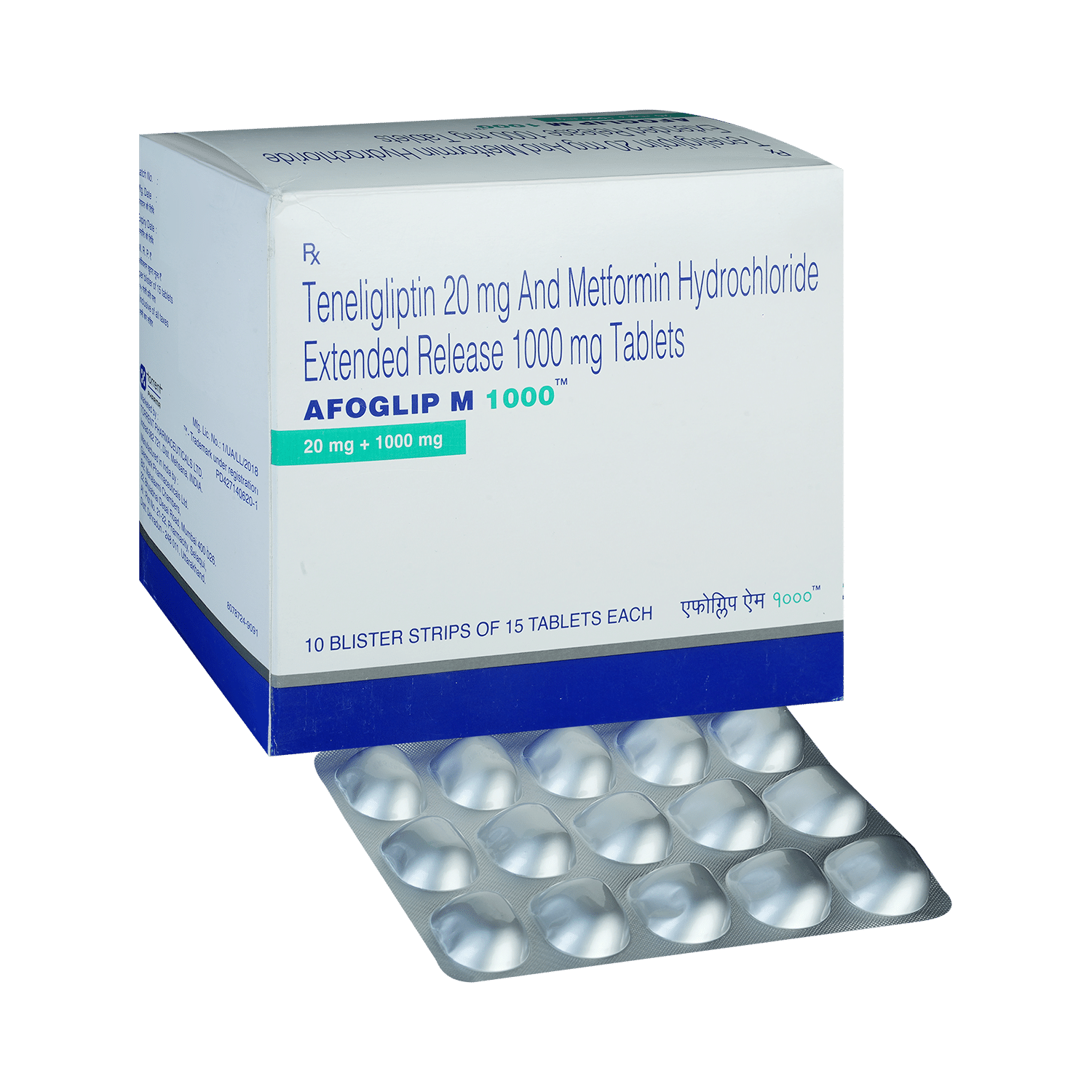 Afoglip M  1000 Tablet ER