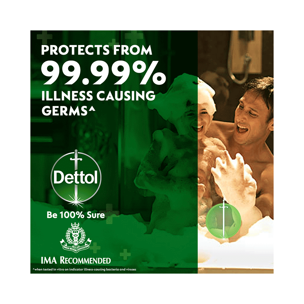 Dettol Original Germ Defence Bathing Soap Bar (150gm Each) - Image 4