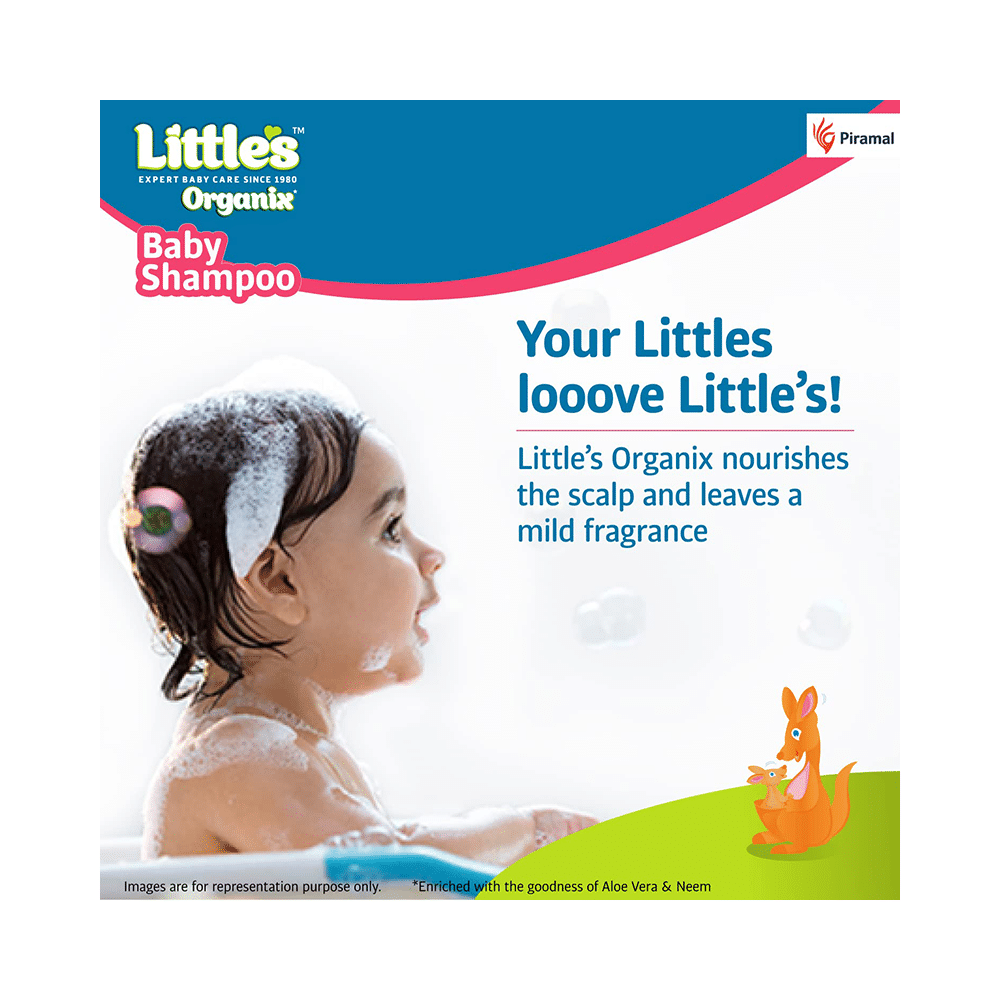 Littles Organix Baby Shampoo - Image 3