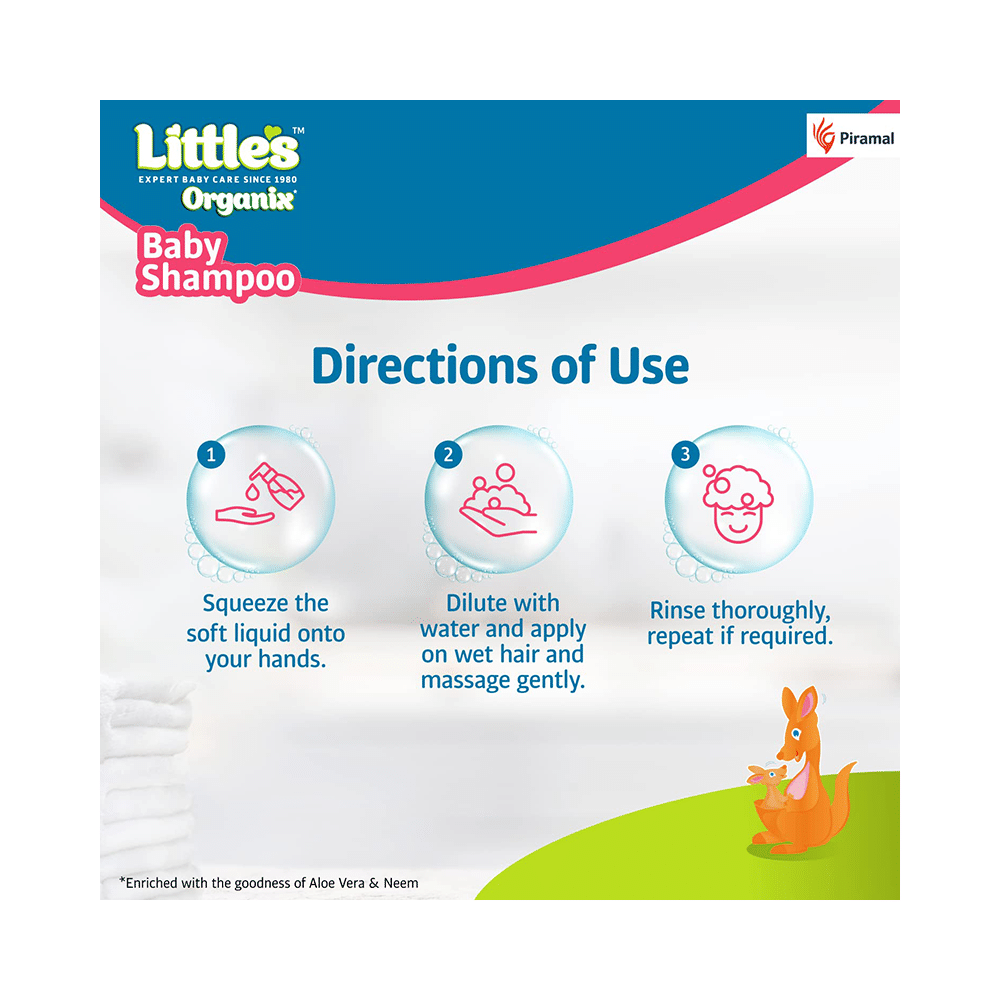 Littles Organix Baby Shampoo - Image 6