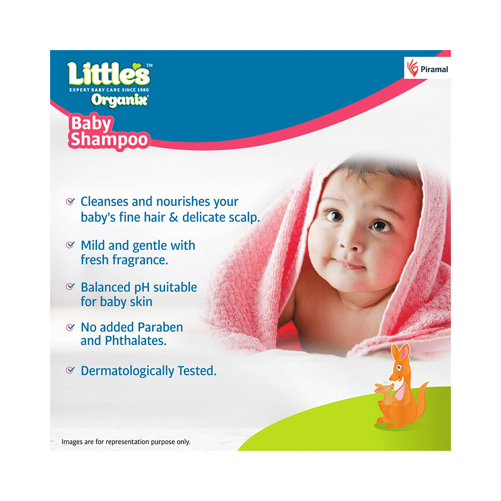 Littles Organix Baby Shampoo - Image 5