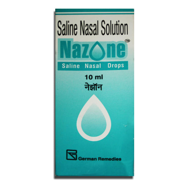 Nazone Saline Nasal Drops - Image 1