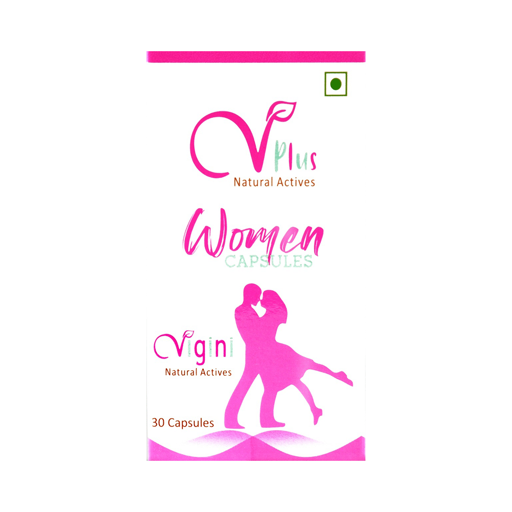 Vigini VPlus Natural Actives Combo Pack of Men Capsule & Women Capsule (30 Each) - Image 5