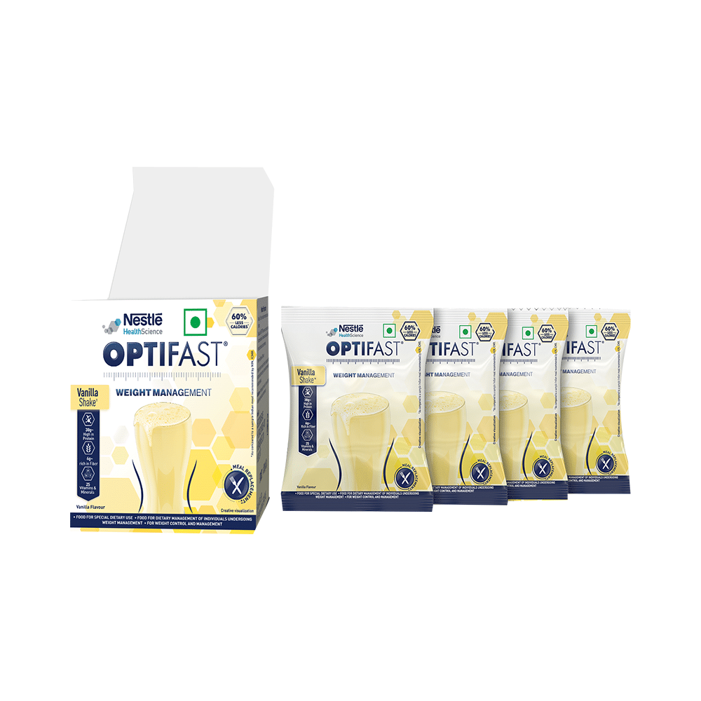 Nestle Optifast Weight Management Shake (50gm Each) Vanilla Shake - Image 3