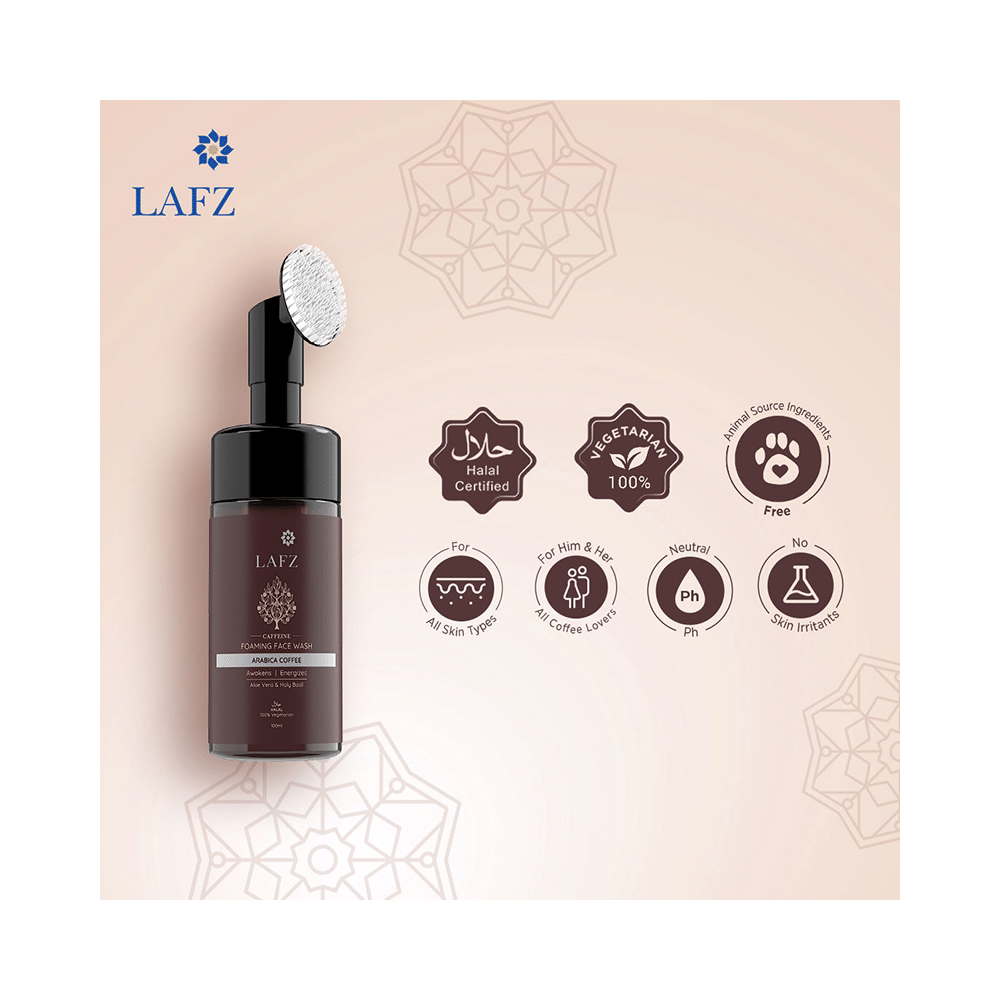 Lafz Caffeine Foaming Face Wash - Image 3