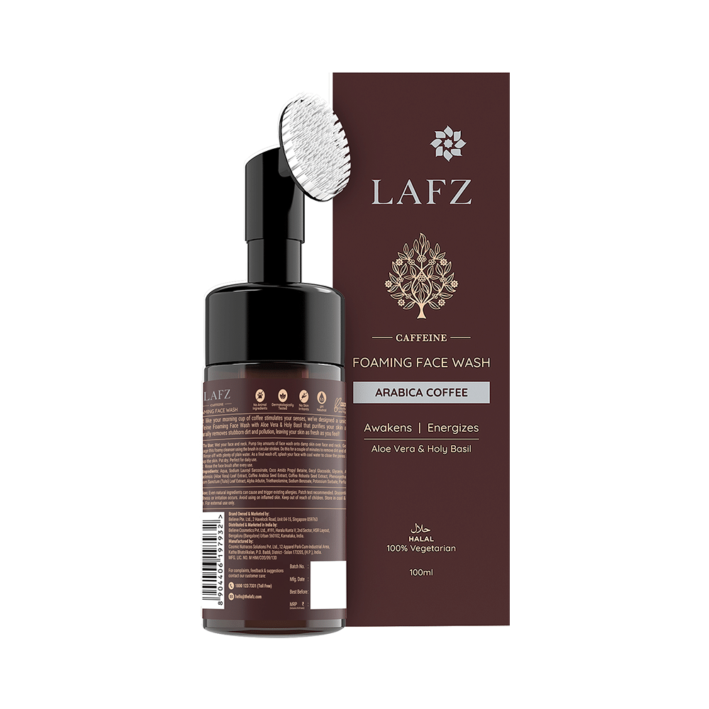 Lafz Caffeine Foaming Face Wash - Image 2