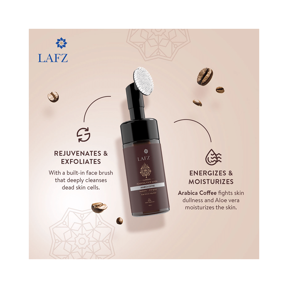 Lafz Caffeine Foaming Face Wash - Image 4