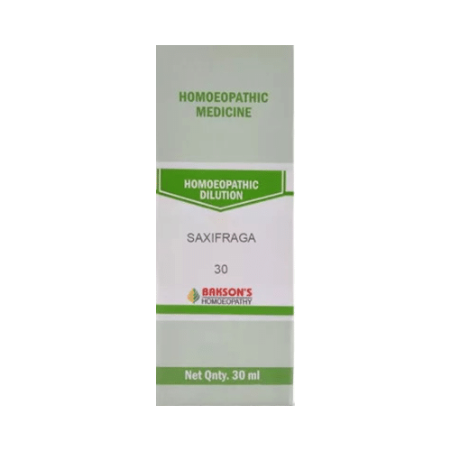 Bakson's Homeopathy Saxifraga Dilution 30