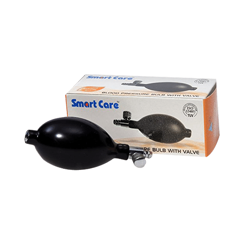 Smart Care BP Monitor Bulb with Valve Latex - Image 1