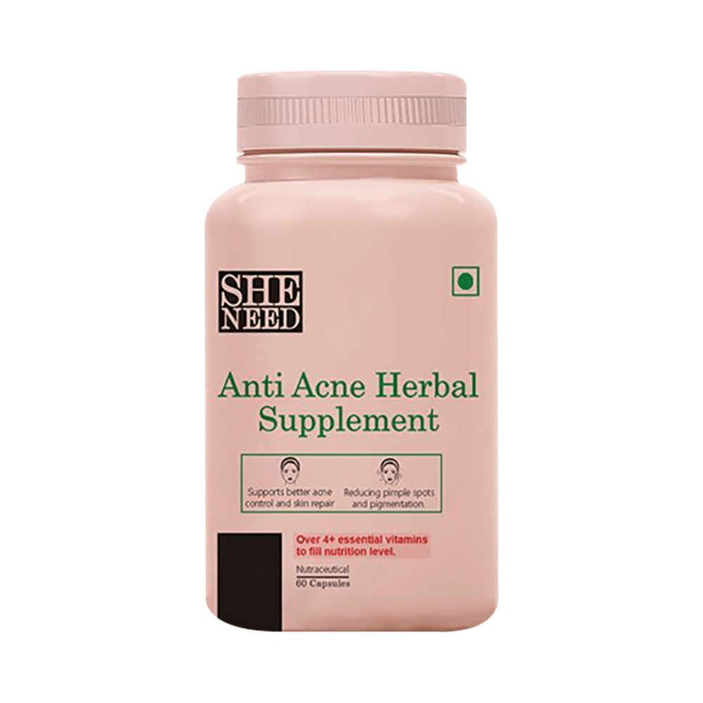 SheNeed Anti-Acne Herbal Supplement Capsule - Image 1