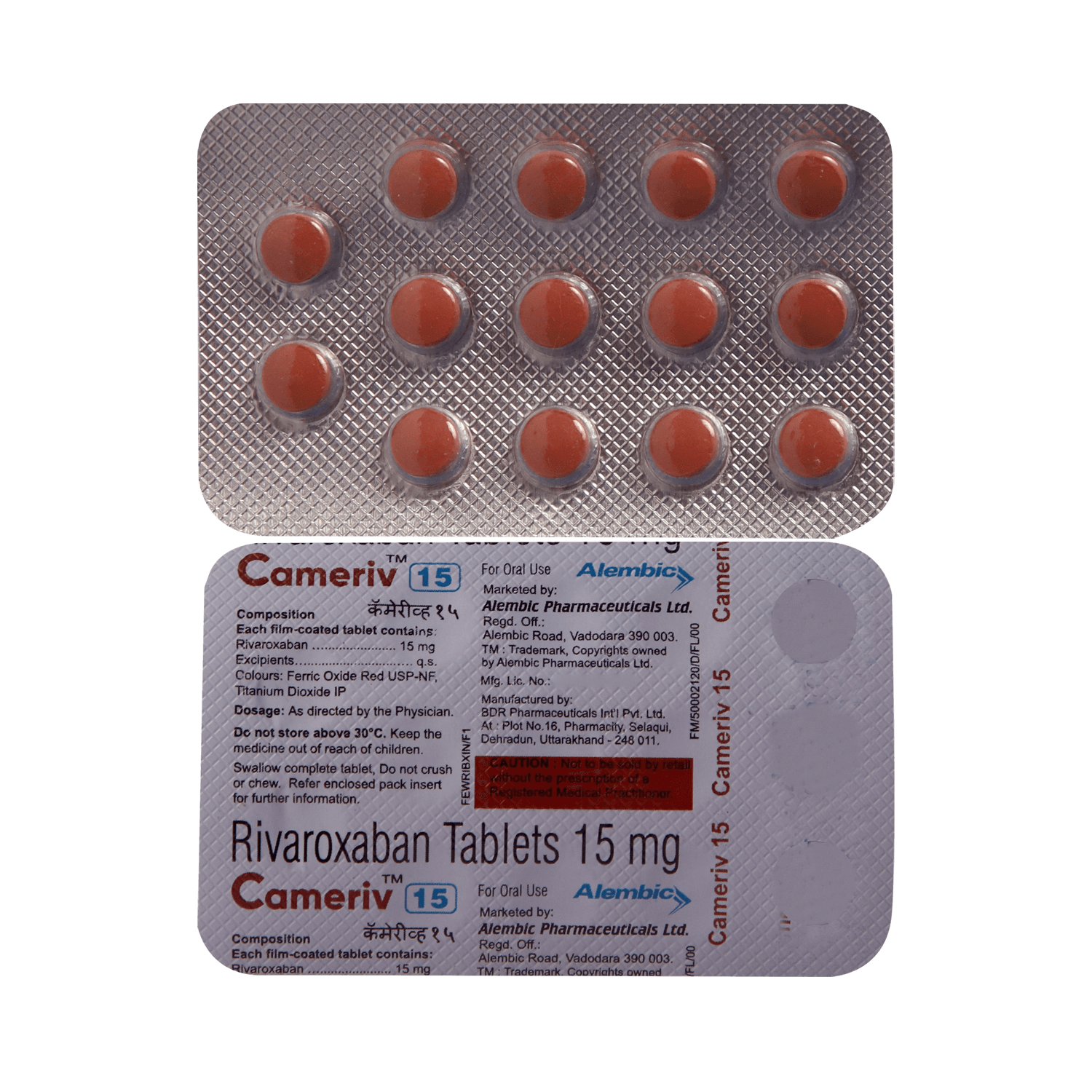 Cameriv 15mg Tablet