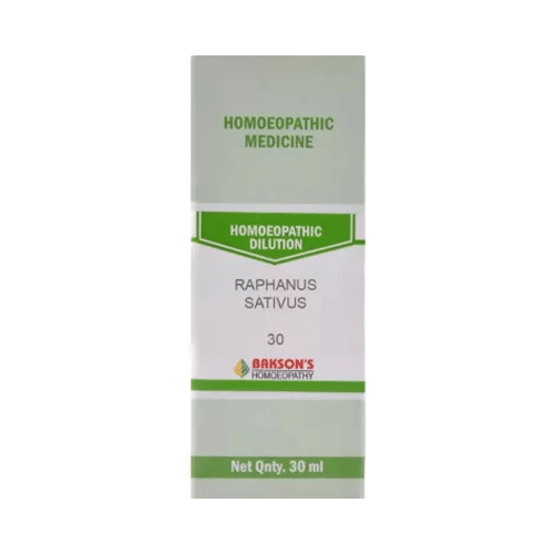 Bakson's Homeopathy Raphanus Sativus Dilution 30 - Image 1