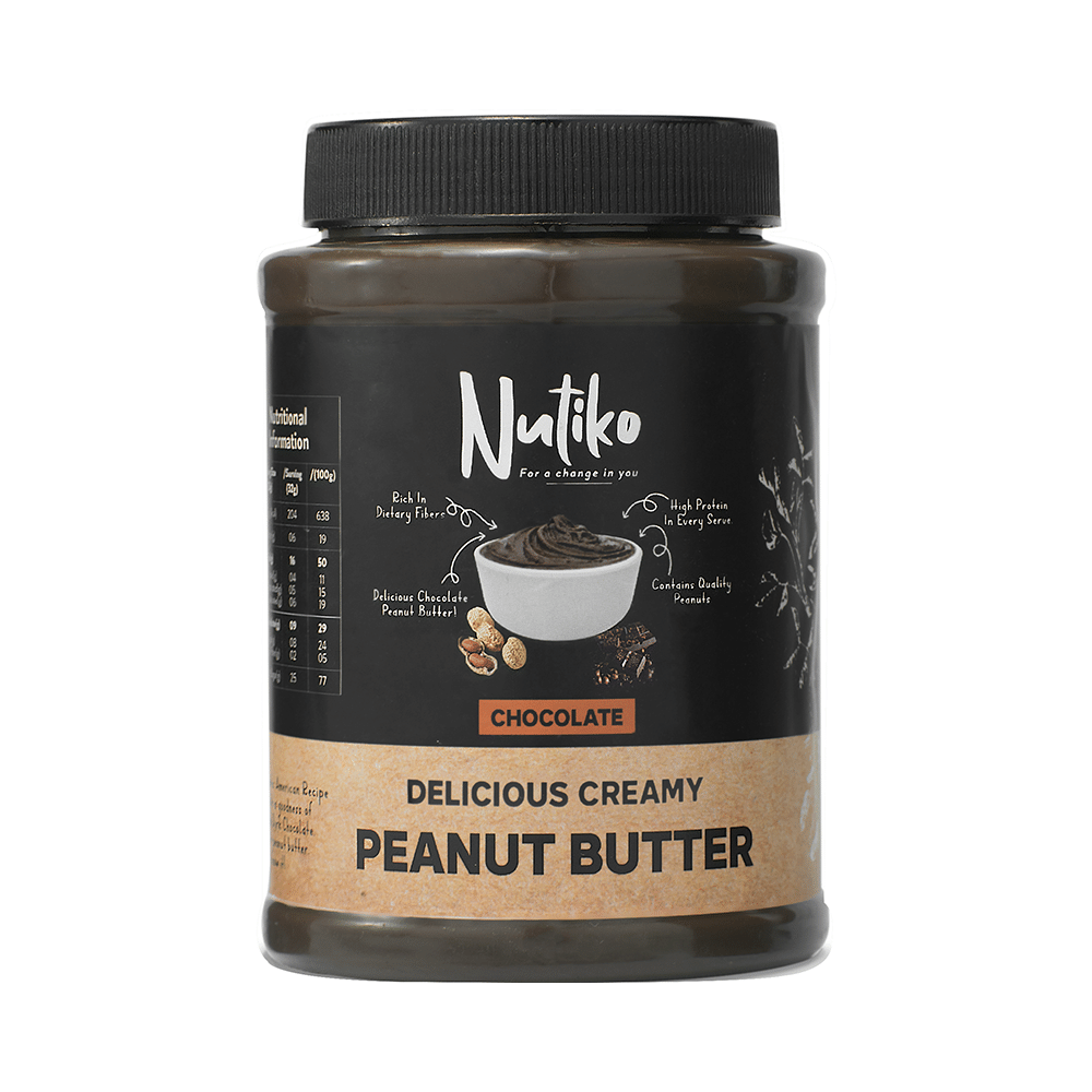 Nutiko Chocolate Delicious Creamy Peanut Butter - Image 1