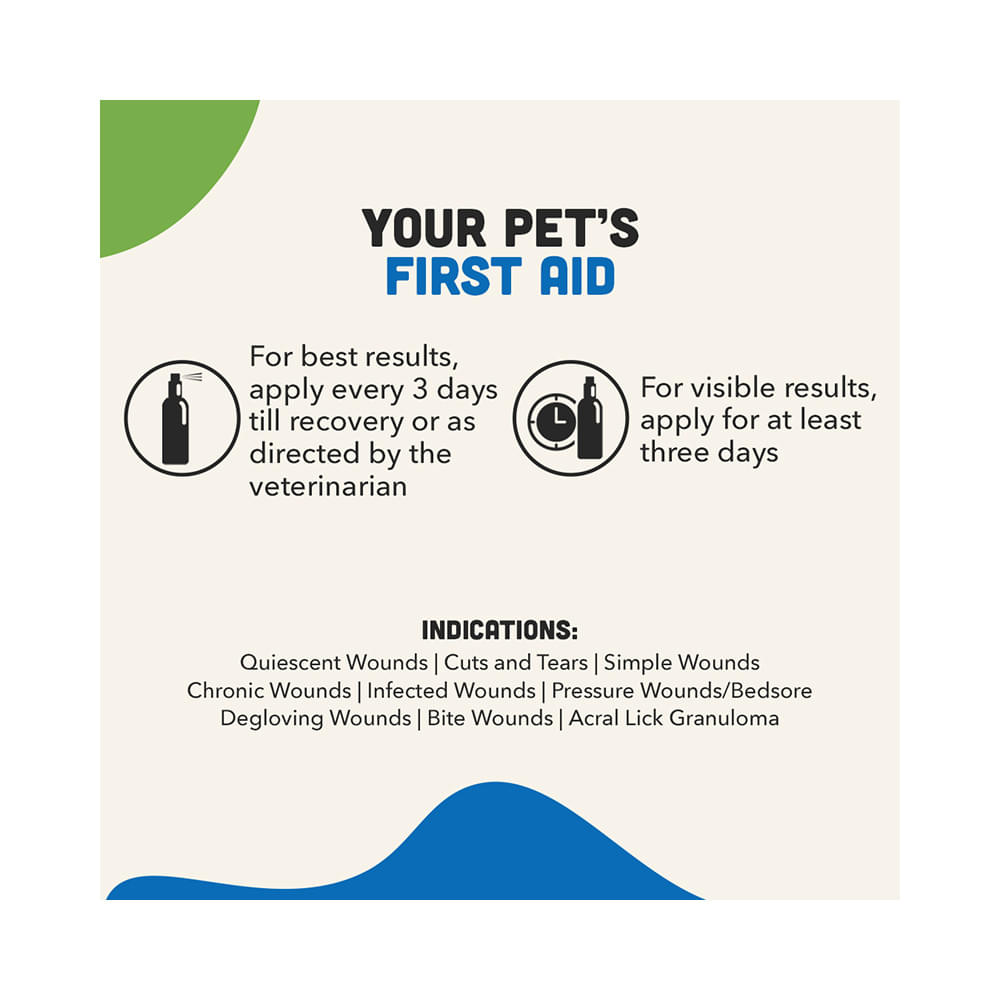Natural Remedies Topicure Pet Spray for Rapid Wound Healing - Image 4