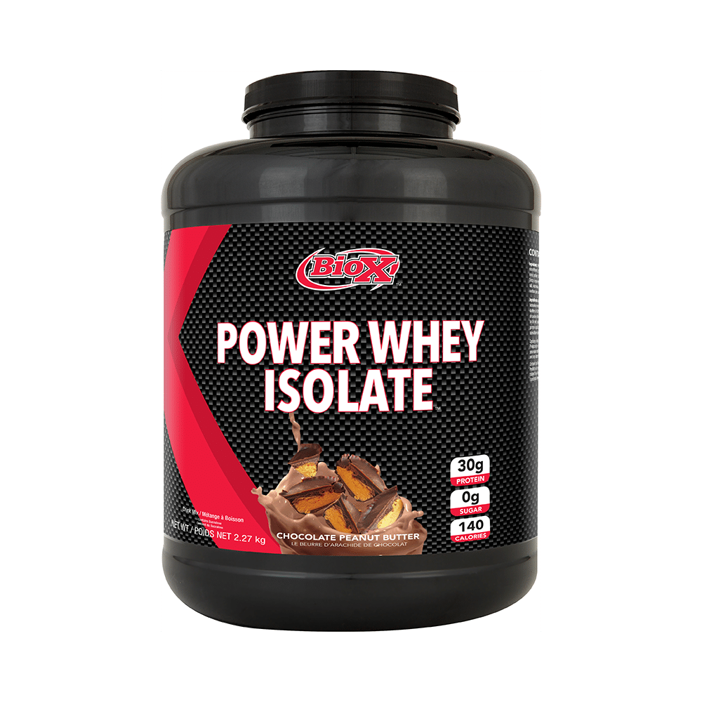 BioX Chocolate Peanut Butter Power Whey Isolate - Image 1